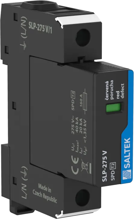 SALTEK SLP-275 V/1 40 kA (8/20) - Varistorový svodič přepětí (A01617)