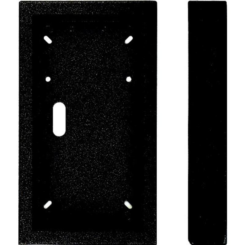 TESLA STROPKOV 4FF 090 82.5 - Krabice KARAT vertikální nad omítku VNO 2 rám (černá)