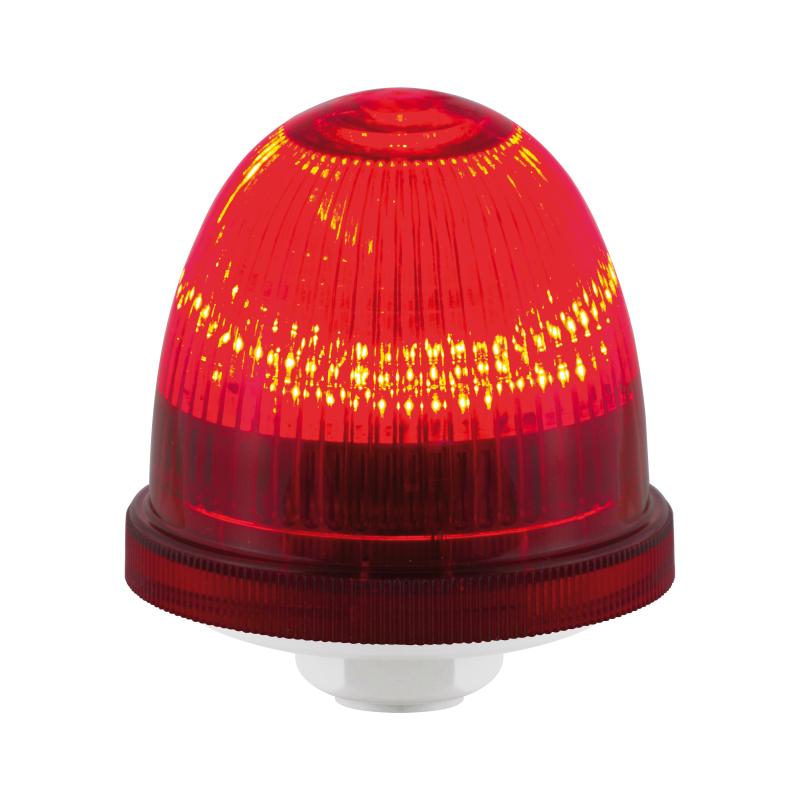 GROTHE 38222 - LED Světelný modul KBZ 8222 samostatný (zábleskový), ~ 240 V (0,02 A), červený