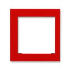ABB Levit 3901H-A00255 65 - Kryt rámečku s otvorem 55x55, krajní, červená