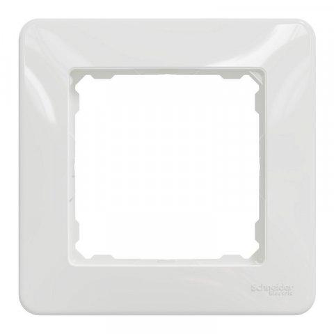 SCHNEIDER Sedna  SDD311801 - Rámeček jednonásobný, Bílá