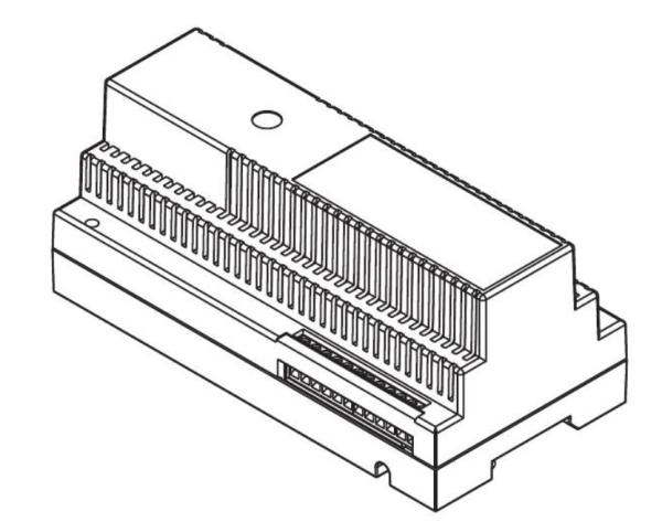 URMET 1083/76 - Interface pro16 vstupních panelů, 10 DIN modulů