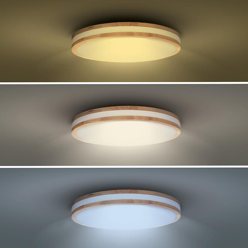 Solight LED osvětlení s dálkový ovladačem Woody, 60W, 4200lm, 50cm, změna chromatičnosti, stmívateln