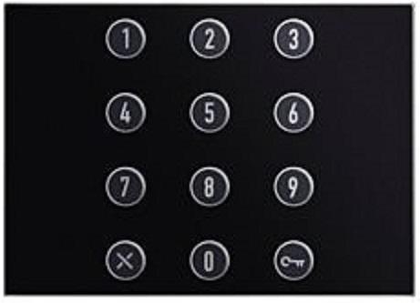 URMET 1168/46 Numerická klávesnice, černá