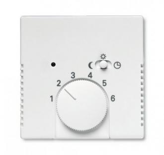 ABB Solo 2CKA001710A3569 - Kryt termostatu s otočným ovládáním, studio bílá