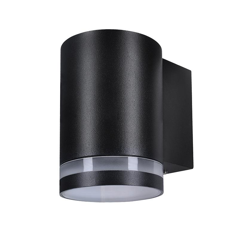 Solight LED venkovní nástěnné osvětlení Potenza, 1x GU10, černá