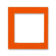 ABB Levit 3901H-A00255 66 - Kryt rámečku s otvorem 55x55, krajní, oranžová