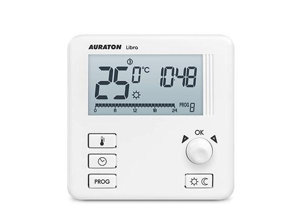 AURATON Libra H (hotelová verze) - programovatelný týdenní termostat, 2teploty, chlazení/topení, 16A