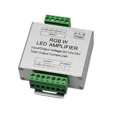 LED RGBW Amplifier (opakovač RGBW signálu) DC12-24V 4x6A