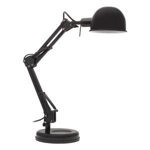 KANLUX PIXA KT-40-B  Kancelářská stolní lampa, patice E14, černá (19301)