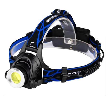 MKF-Headlight 1LED - LED nabíjecí čelovka, LED s vysokou svítivostí až 1200 lm