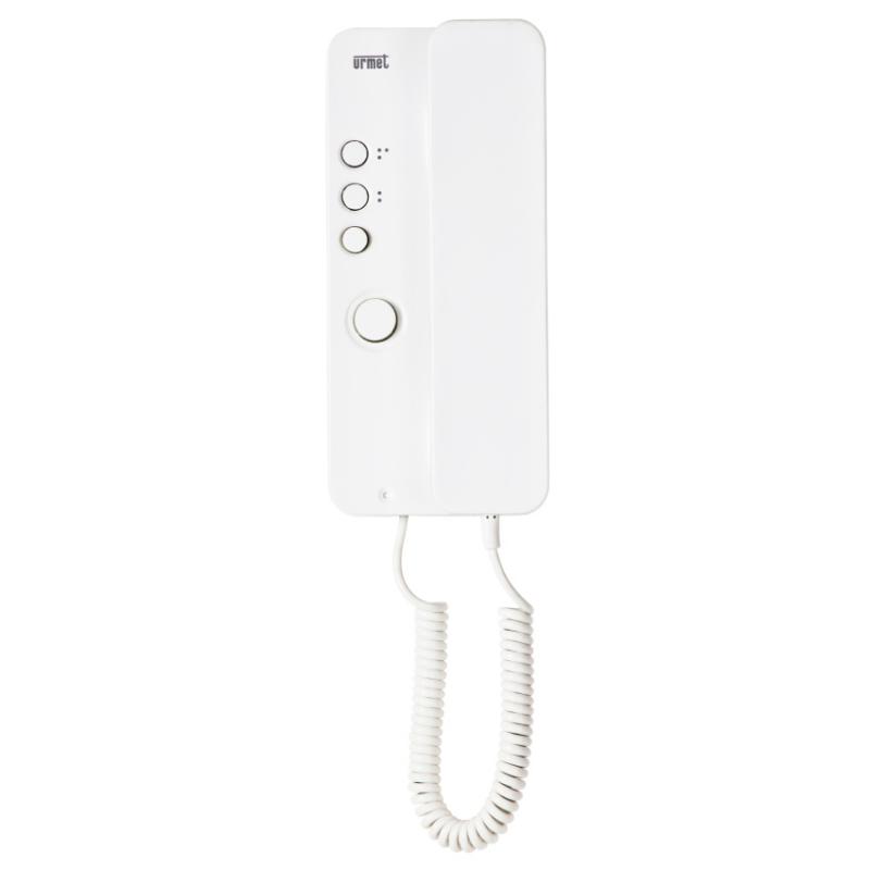 URMET 1150/1  Domovní telefon s tlačítkem pro odemykání bílý