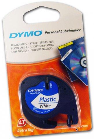DYMO S0721560 -  Páska LETRA TAG samolepicí plastová šíře 12mm