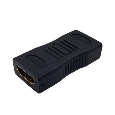 MKF-1283 HDMI-HDMI, redukce/spojka kabelů HDMI, černá - Propojovací adaptér (redukce) HDMI/HDMI