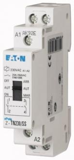 EATON Z-TN230/SS Instalační relé s mechanickou předvolbou, 230V AC, 2z (265574)