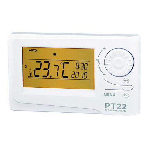 ELEKTROBOCK PT22 Prostorový termostat programovatelný (0622)