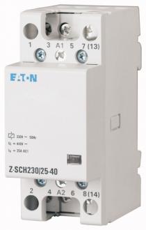 EATON Z-SCH230/25-22 - Instalační stykač 230V~,25A, 2z, 2v