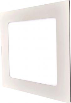 GREENLUX VEGA-S - LED svítidlo vestavné bílé 12W 2800K 850lm, teplá bílá(GXDW010)