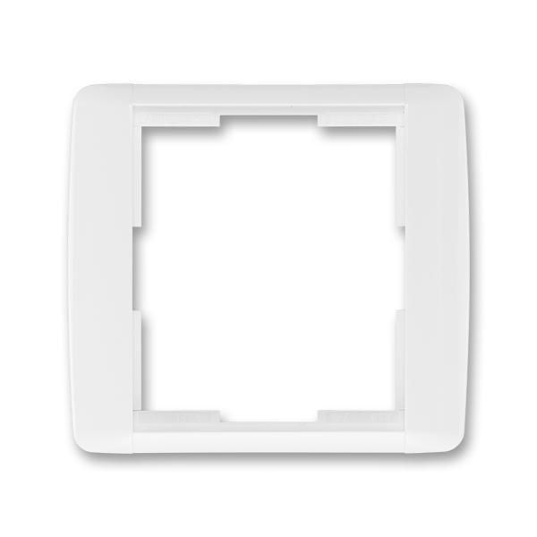 ABB Element 3901E-A00110 03 Rámeček jednonásobný, bílá / bílá