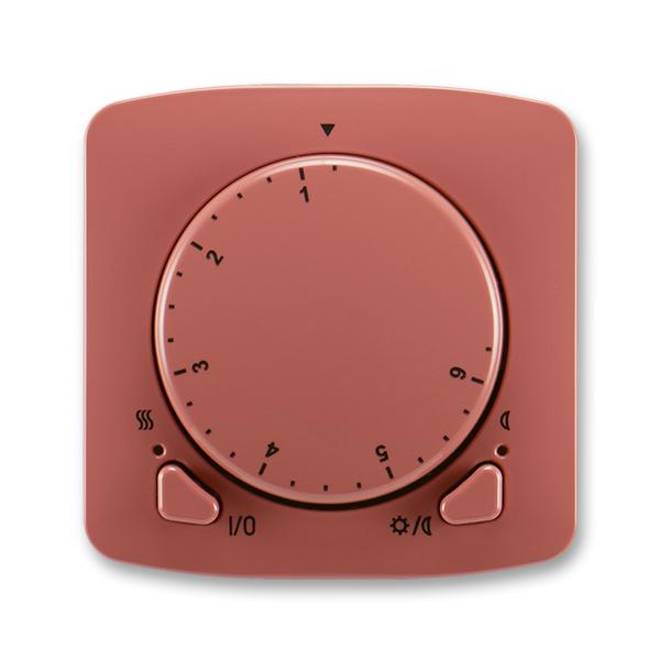 ABB Tango 3292A-A10101 R2 Termostat univerzální otočný, vřesová červená