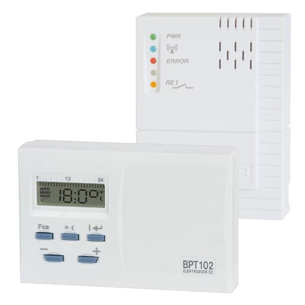 ELEKTROBOCK BPT102 Bezdrát prostorový program.termostat