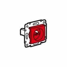 LEGRAND Valena S74369 - Zásuvka 2P+T,jednonásobná s přepěťovou ochranou, červená