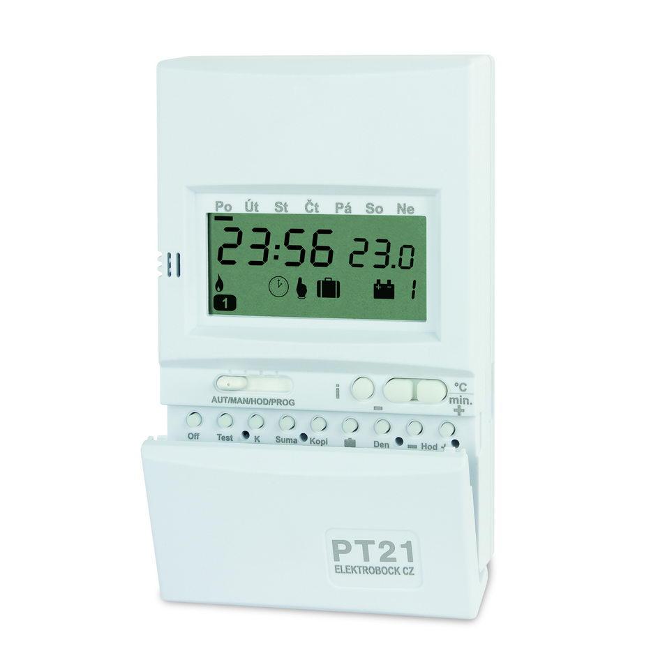 ELEKTROBOCK PT21 Prostorový termostat programovatelný (0621)