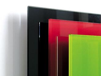 Sálavý skleněný topný panel FENIX GR 700 černý