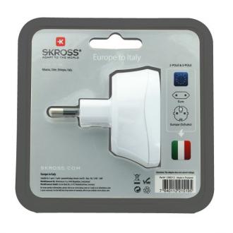 SKROSS cestovní adaptér SKROSS pro použití v Itálii