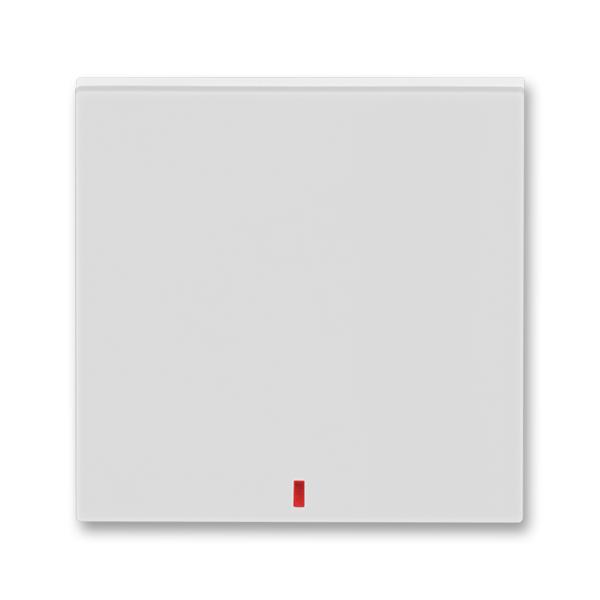 ABB Levit 3559H-A00655 16 Kryt jednoduchý,průz. červený, šedá/bílá