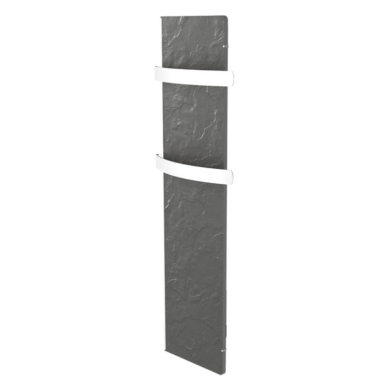 V-SYSTÉM GLOA SLIM 500-Koupelnový sálavý panel, kamenná deska, 500W,černá břidlice(7832)