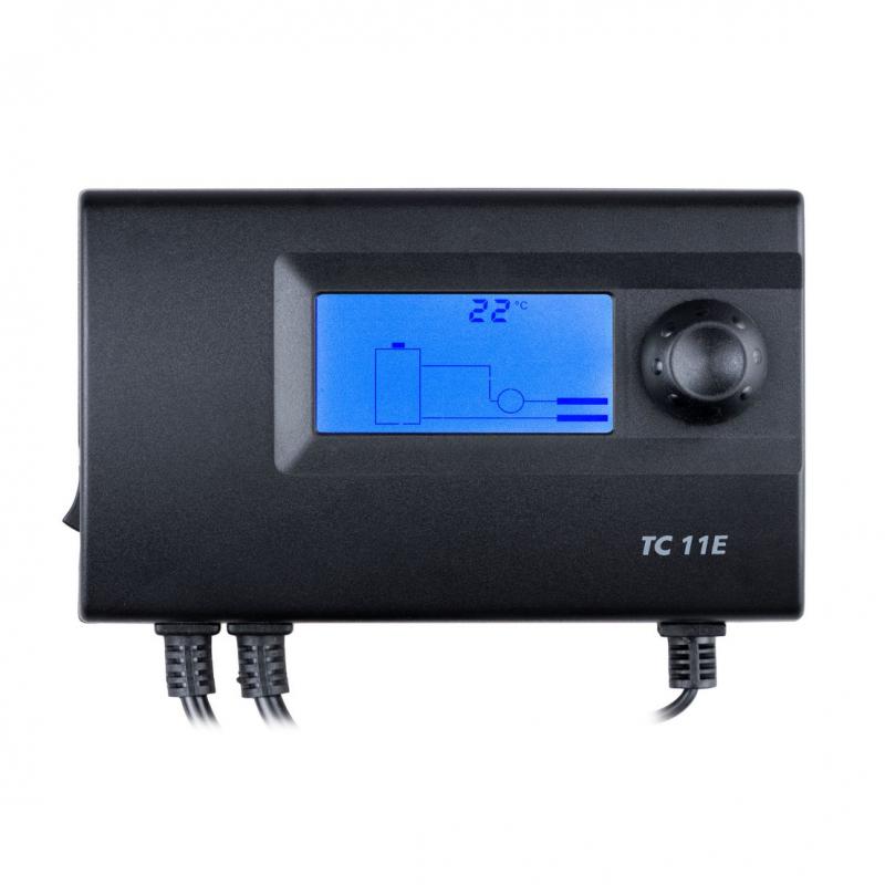 THERMO-CONTROL TC 11E-Termostat pro oběhové nebo cirkulač. čerpadlo,s příložným čidlem, antistop