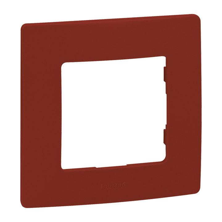 LEGRAND Niloé 665021 rámeček jednonásobný, červený
