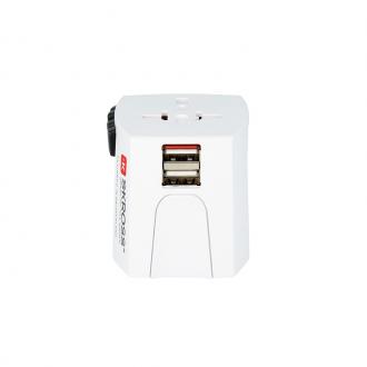 SKROSS cestovní adaptér SKROSS MUV USB, 2.5A max, vč. USB nabíjení 2xvýstup 2400mA