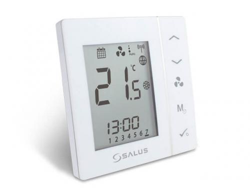 SALUS FC600-Bezdrátový termostat pro ovládání Fan Coil, napájení 230V
