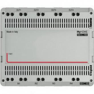 BTICINO F441 - Video uzel pro připojení 4 zdrojů video signálu