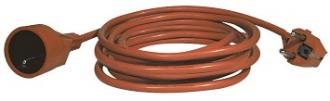 EMOS P01125 - Prodlužovací kabel 1 zásuvka 25 metrů - venkovní oranžový