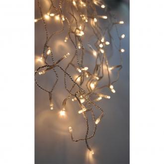 Solight LED vánoční závěs, rampouchy, 120 LED, 3m x 0,7m, přívod 6m, venkovní