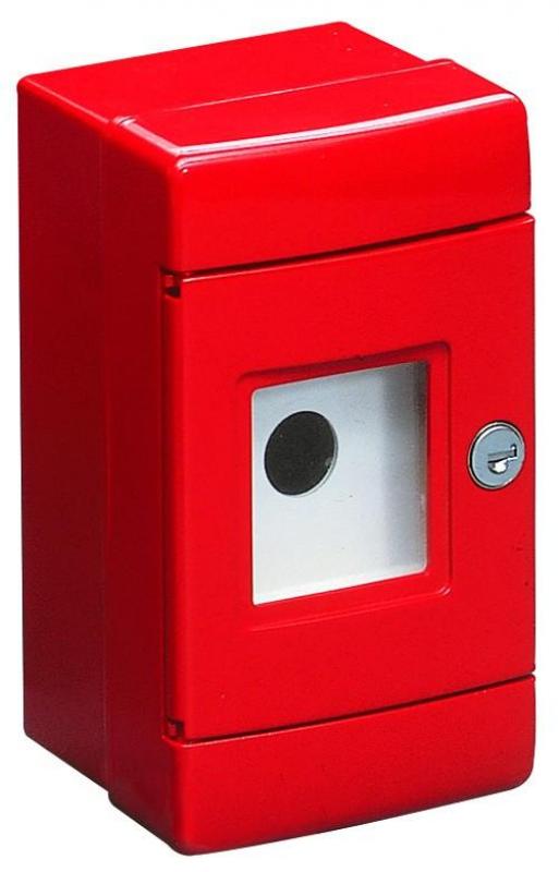 GEWISS GW42204 - Krabice pro požární tlačítko 108x180x100 mm, IP55, červená